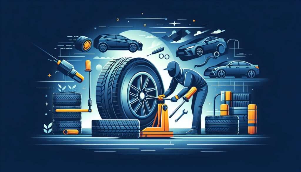 changer pneu de voiture