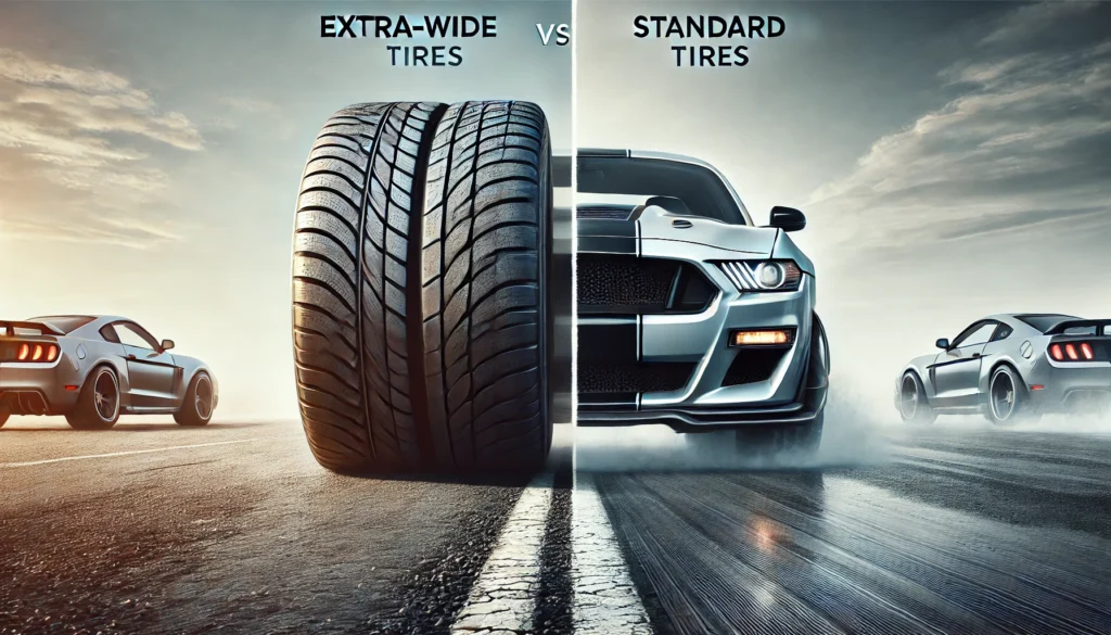 pneus extra larges vs pneus standards