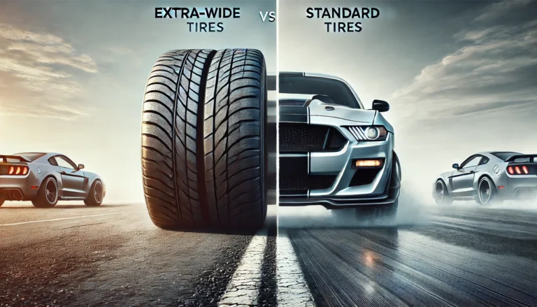 pneus extra larges vs pneus standards