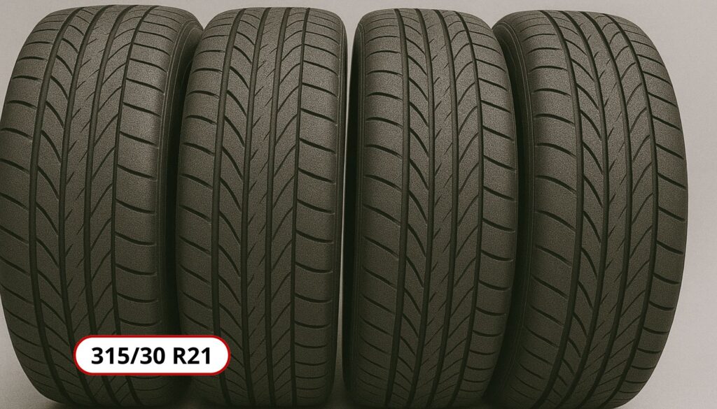 meilleurs pneus 315/30 r21